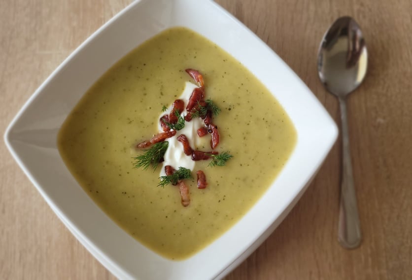Zupa krem z cukinii