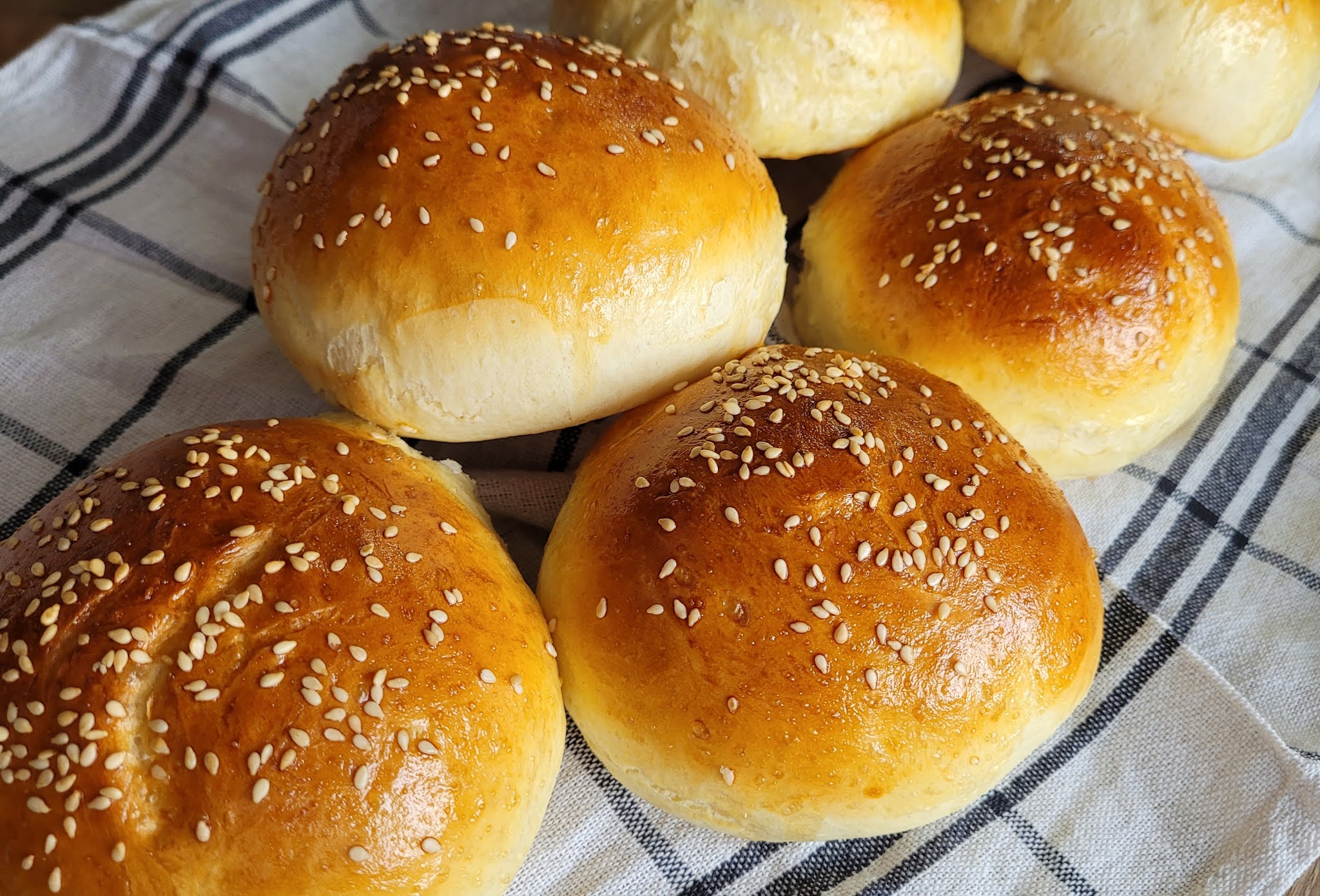 Bułki do hamburgerów