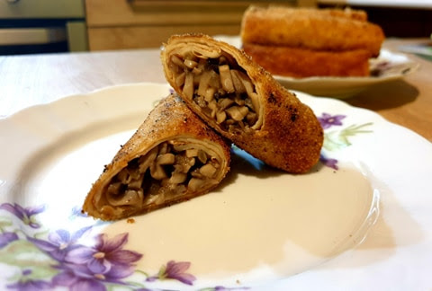 Krokiety z pieczarkami